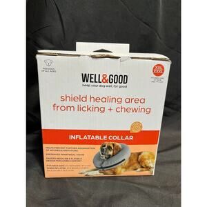 NEW Well & Good Inflatable Dog Recovery Collar XXL-XXXL *BENEFITS ANIMAL SHELTER